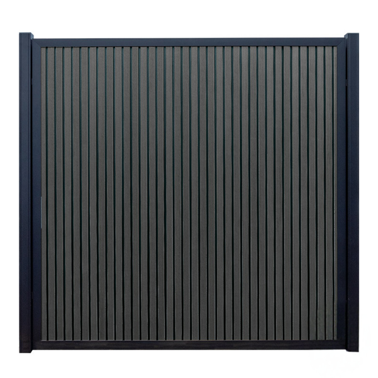 Elephant Schutting Dark Line Stripes Antraciet 180x180cm
